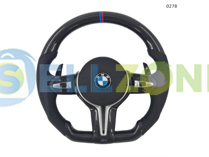 Τιμόνι M Style από ανθρακονήματα για BMW 3 E46, 5 E39, X5 E53 (1999–2005) – premium tuning  - 0278